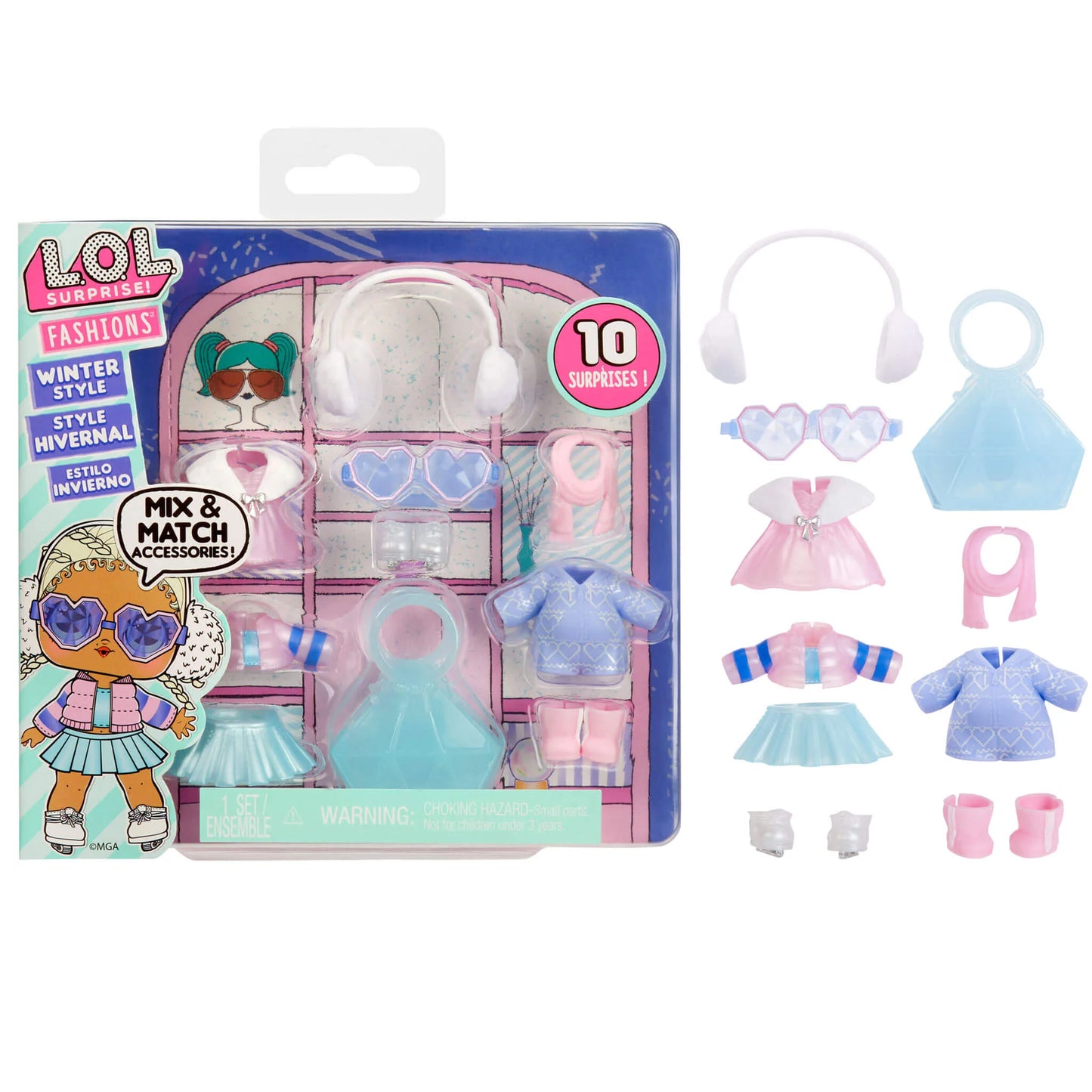L.O.L. Surprise Fashion Packs Asst in PDQ