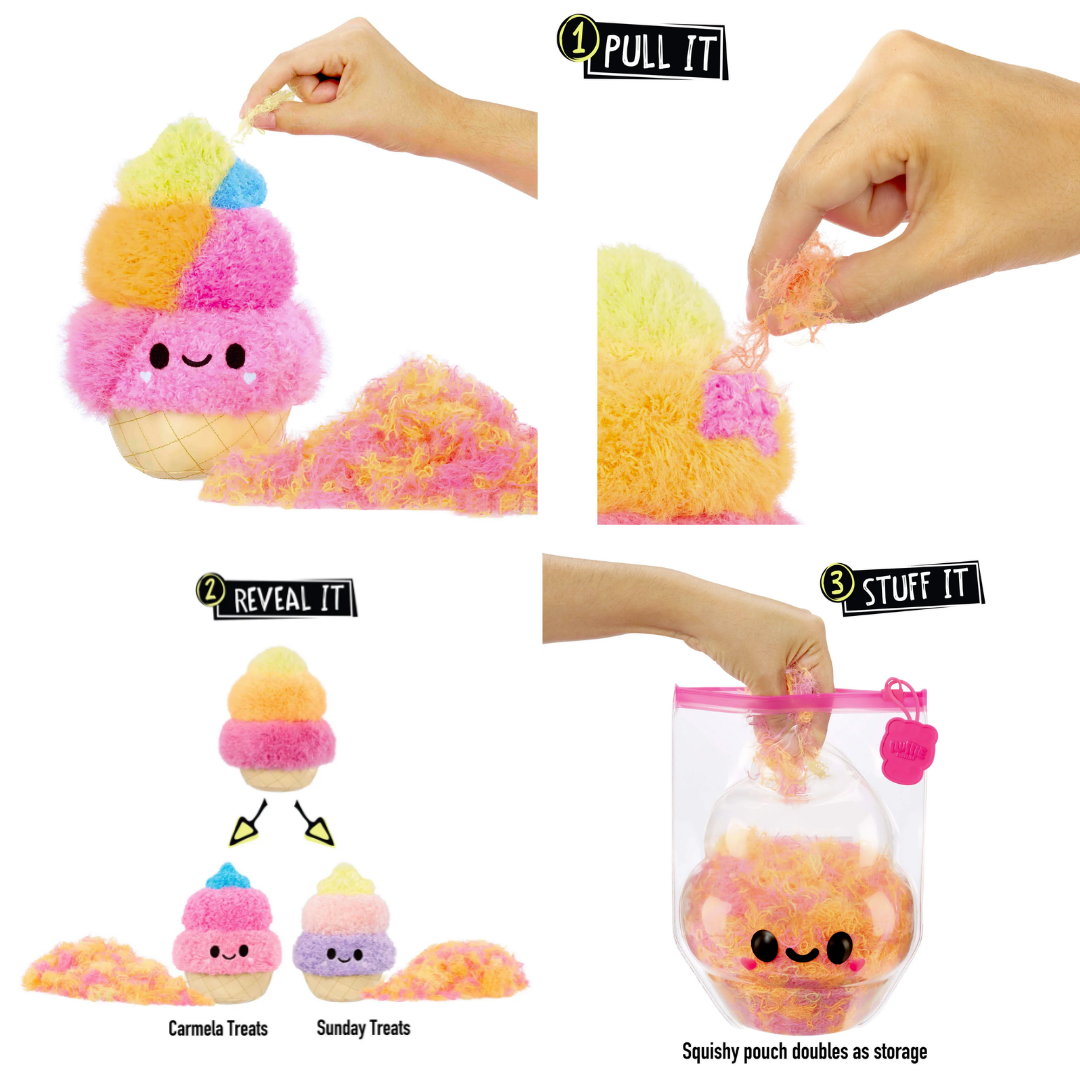Fluffie Stuffiez Small Sensory Plush Asst in 36" PDQ
