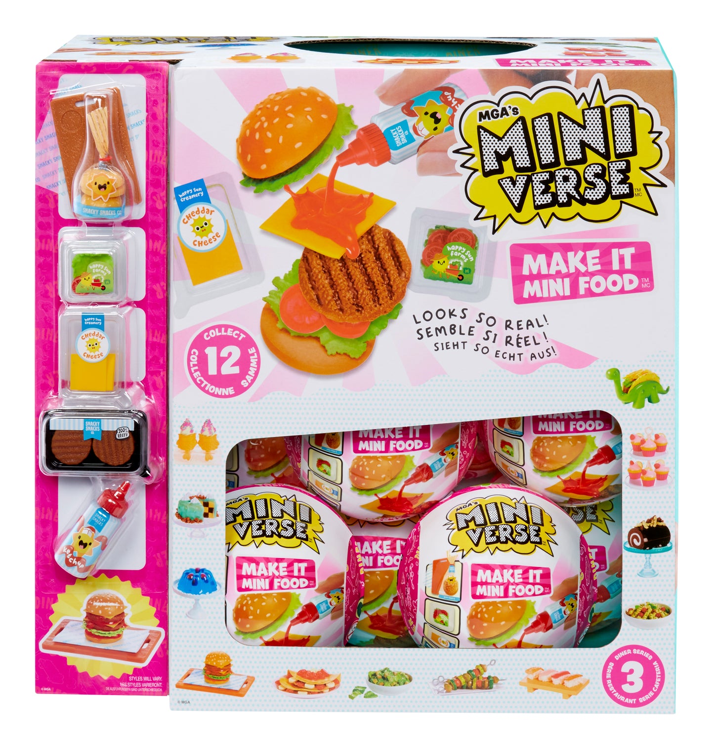 Miniverse- Make It Mini Foods: Diner in PDQ Series 3A