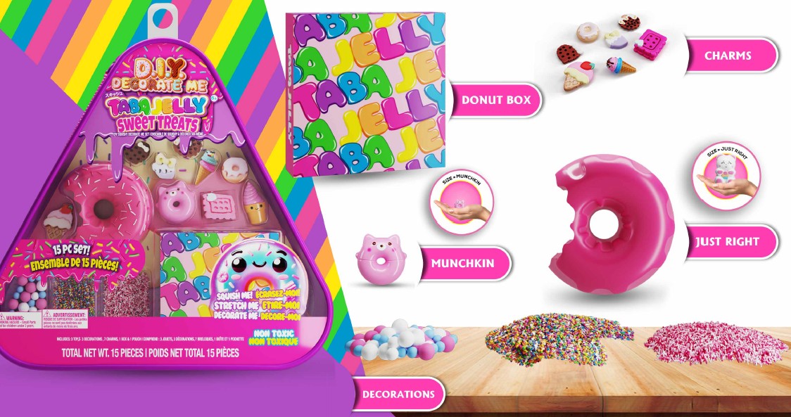 DIY Decorative - Taba Jelly Sweet Treats Toy Set