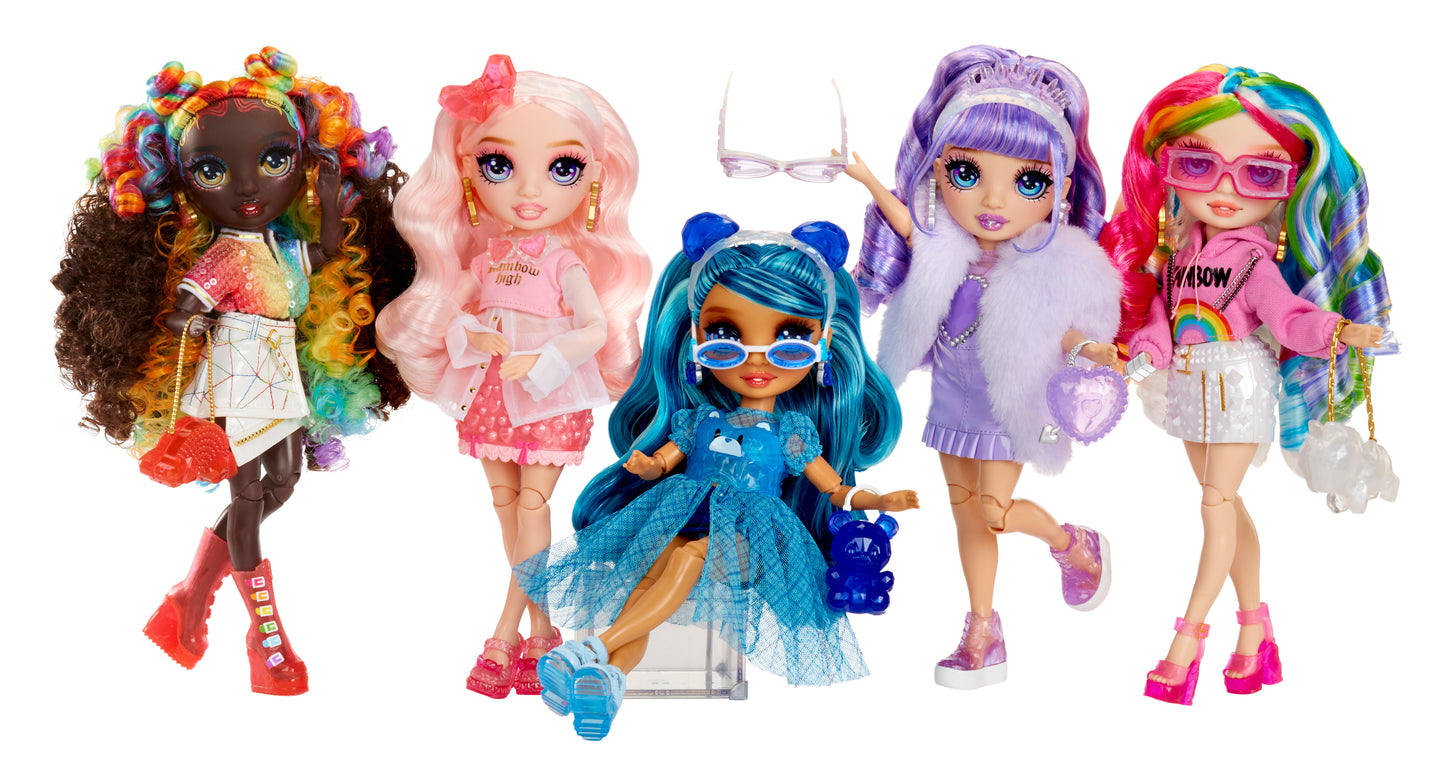 Rainbow Crystal Fashion Dolls Asst 1