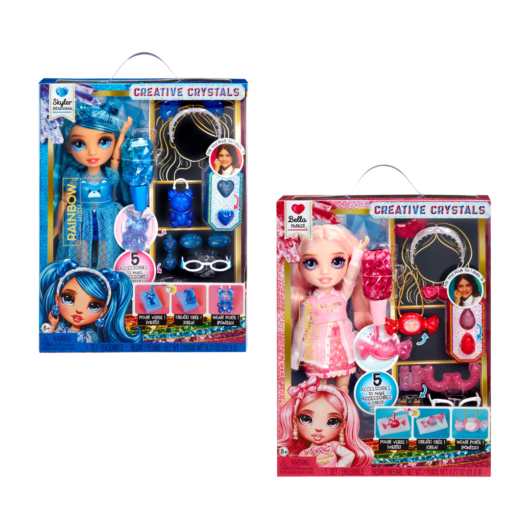 Rainbow Crystal Fashion Dolls Asst 1