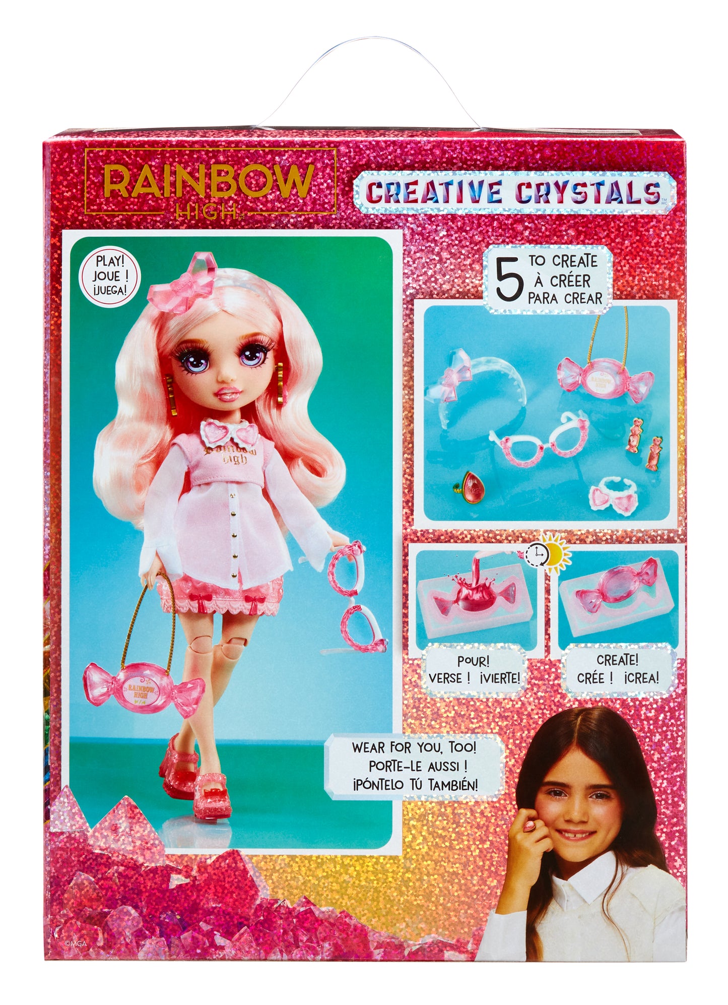 Rainbow Crystal Fashion Dolls Asst 1