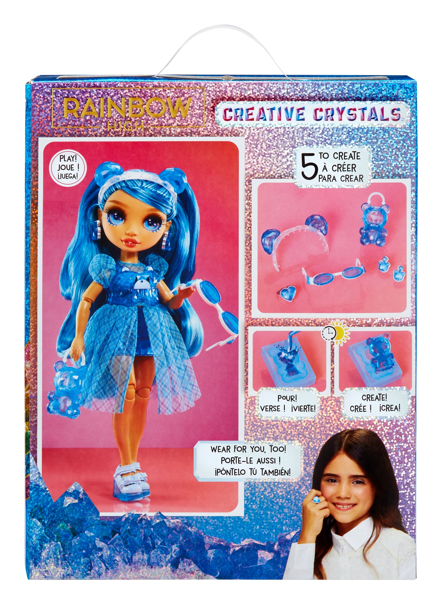 Rainbow Crystal Fashion Dolls Asst 1