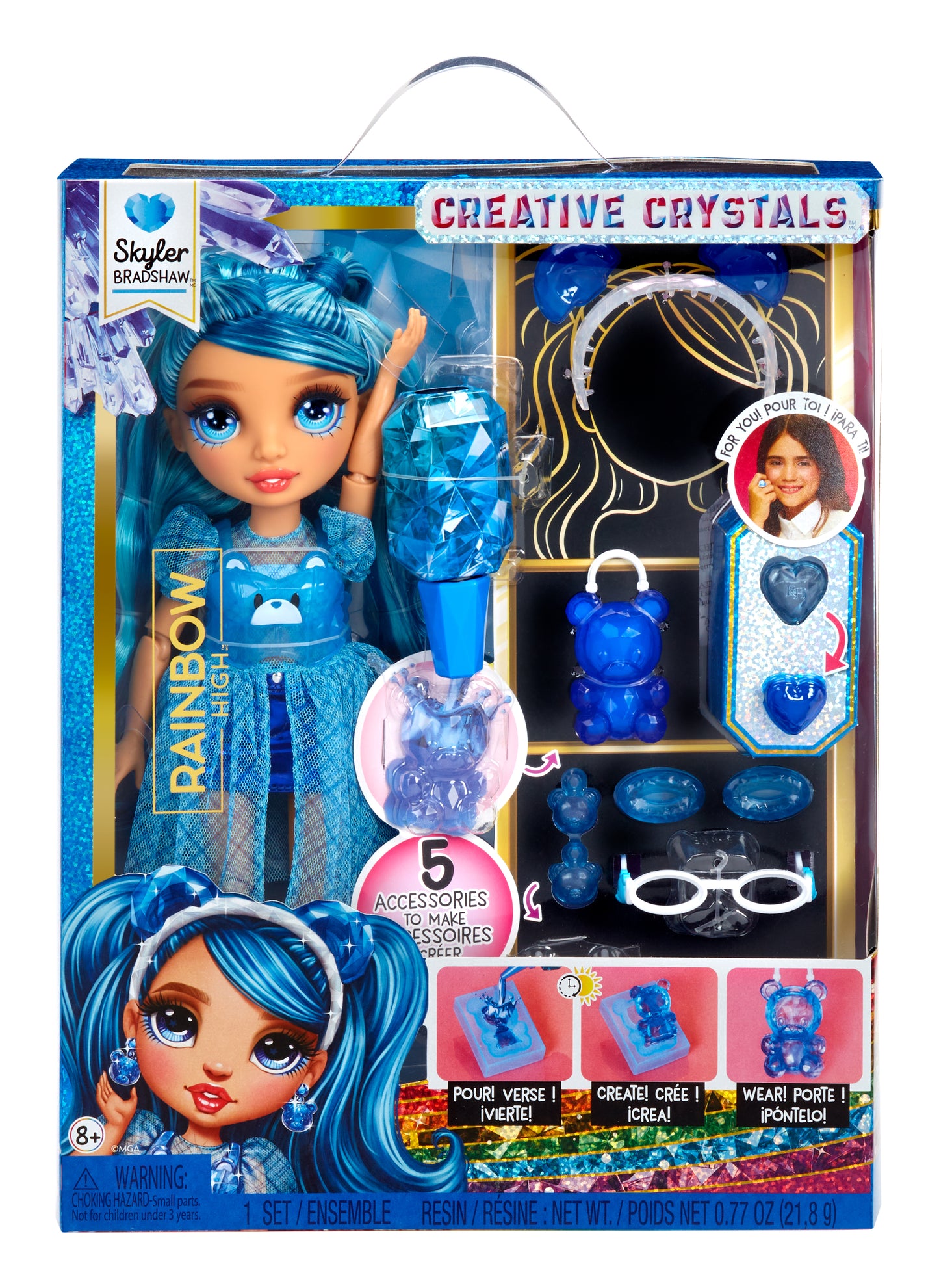 Rainbow Crystal Fashion Dolls Asst 1