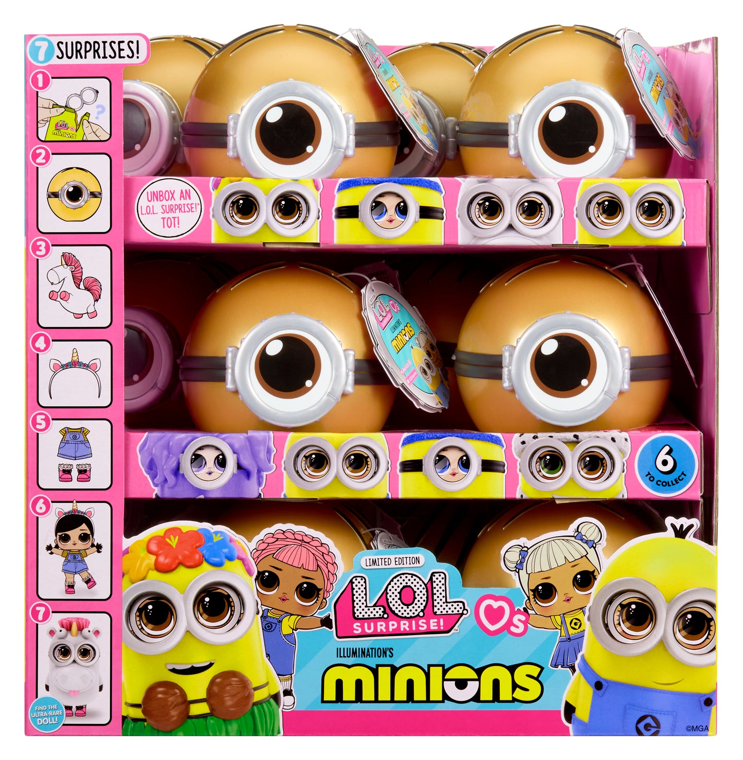 L.O.L. Surprise Loves Minions Tots Asst in PDQ