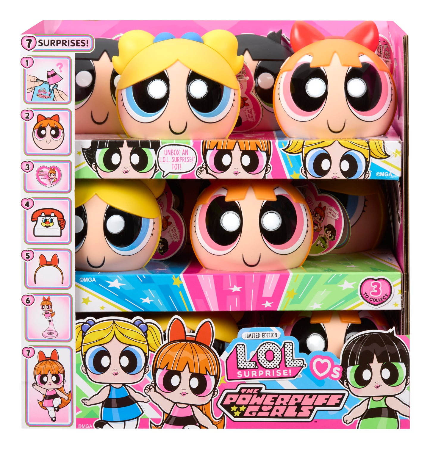 L.O.L. Surprise Loves Powerpuff Girls Tots Asst in PDQ