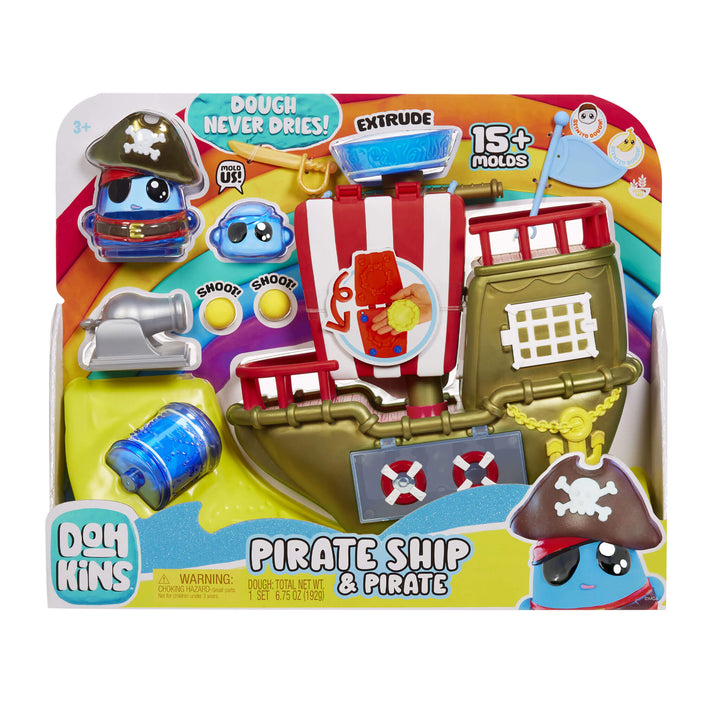 DohKins Pirate Ship Playset