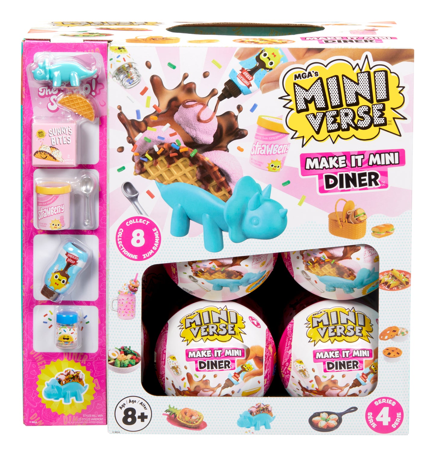 MGA's Miniverse- Make It Mini Foods: Diner in PDQ Series 4
