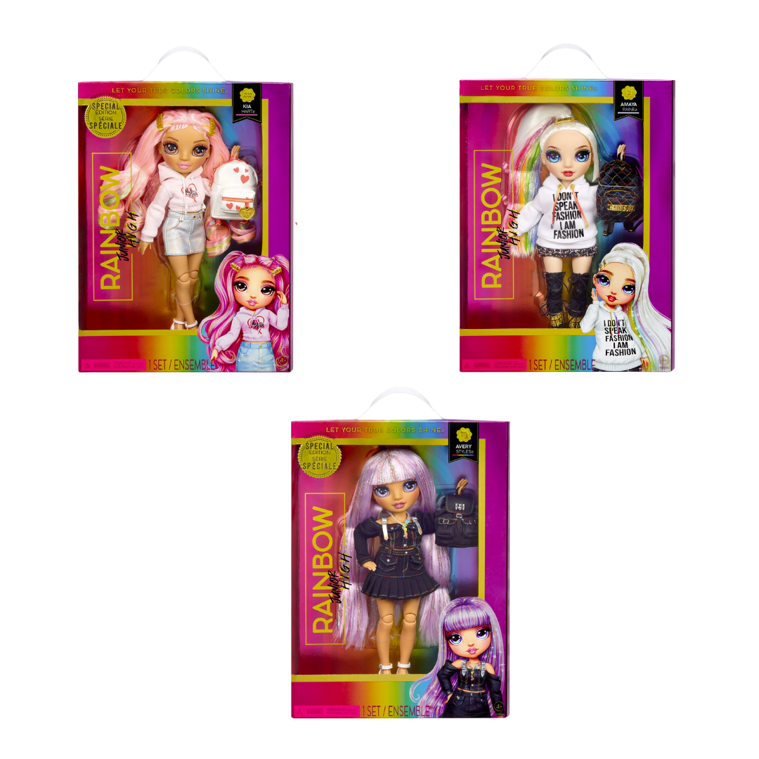 Rainbow High Junior High Special Edition Doll Asst 1 Wave 1
