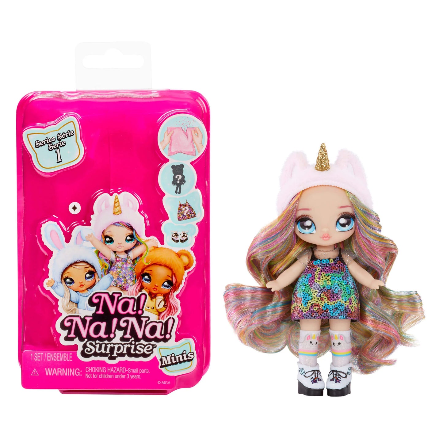Na! Na! Na! Surprise Minis With Confetti Surprise Asst in PDQ