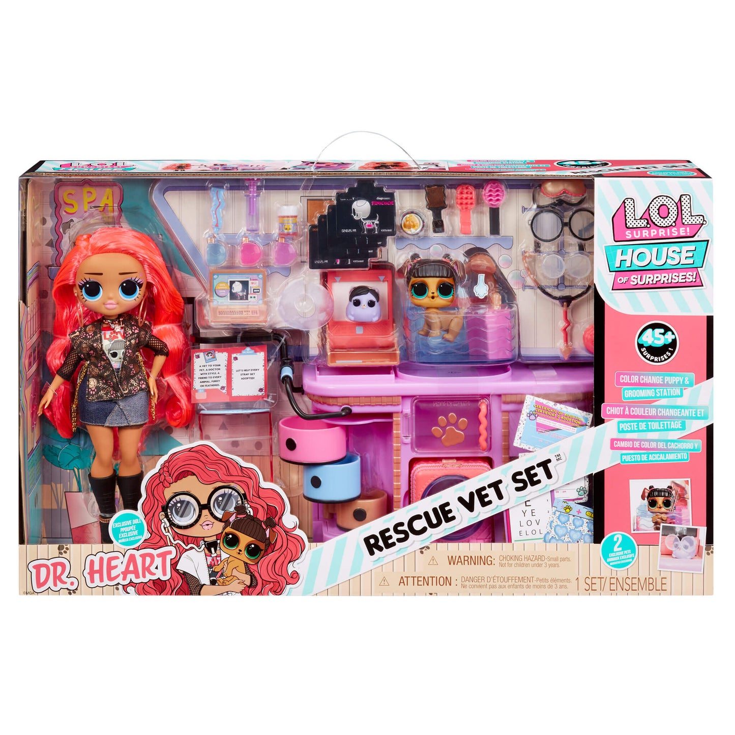 L.O.L Surprise! OMG Rescue Vet Set with 45+ Surprises