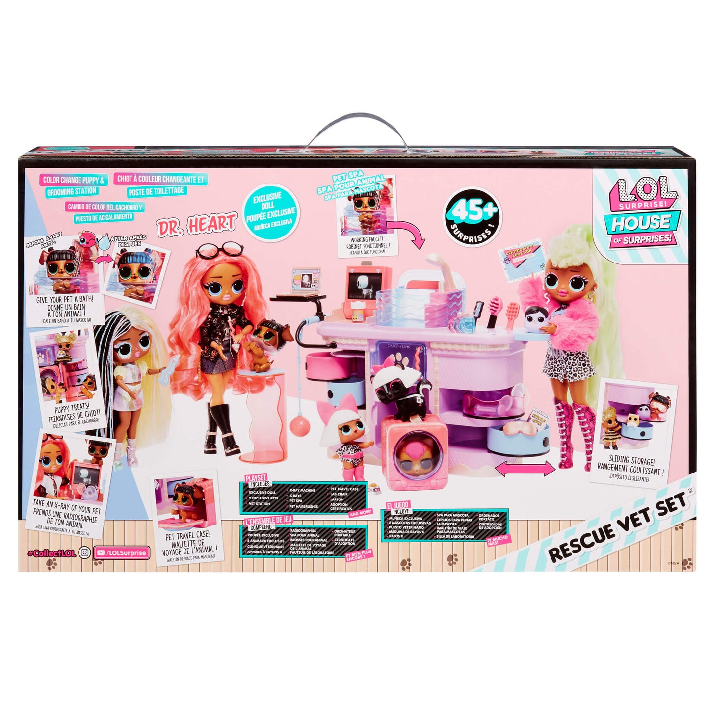 L.O.L Surprise! OMG Rescue Vet Set with 45+ Surprises