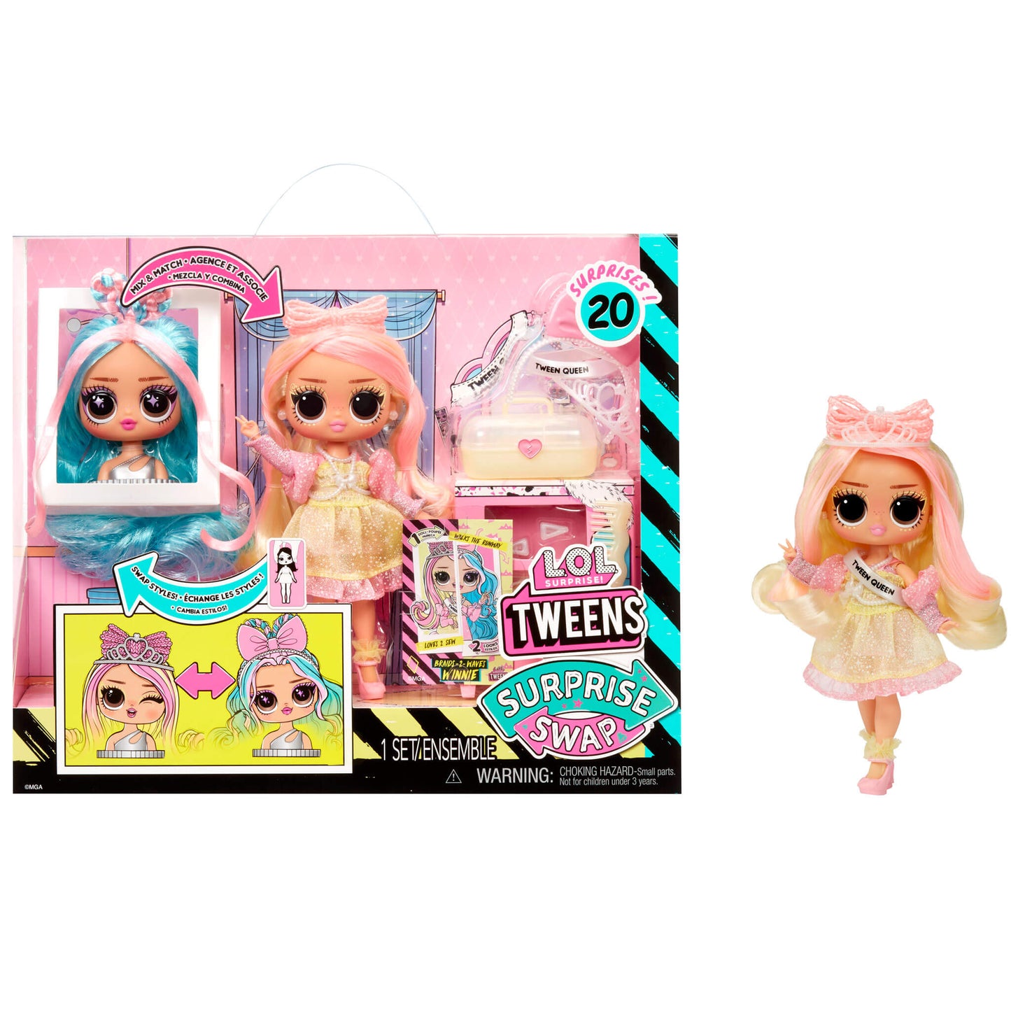 L.O.L. Surprise Tweens Surprise Swap Fashion Doll Asst