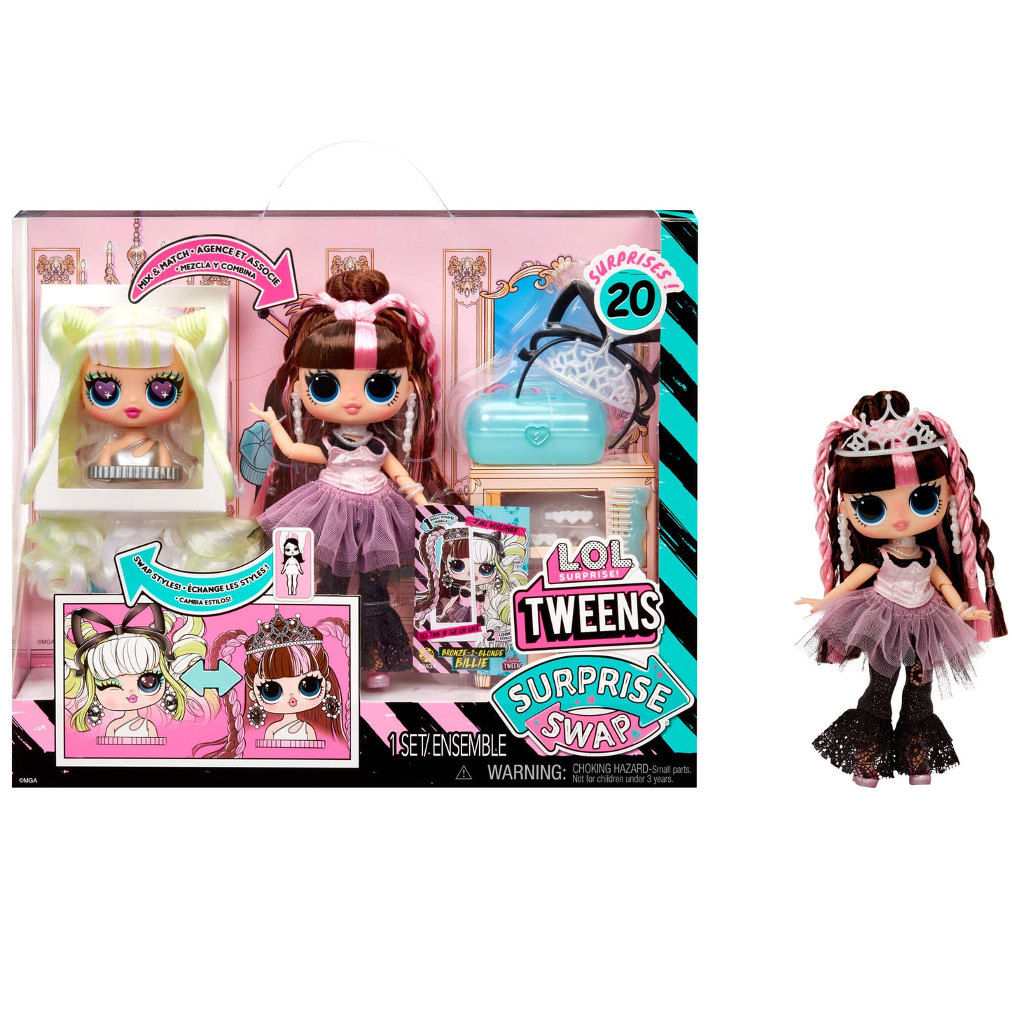 L.O.L. Surprise Tweens Surprise Swap Fashion Doll Asst