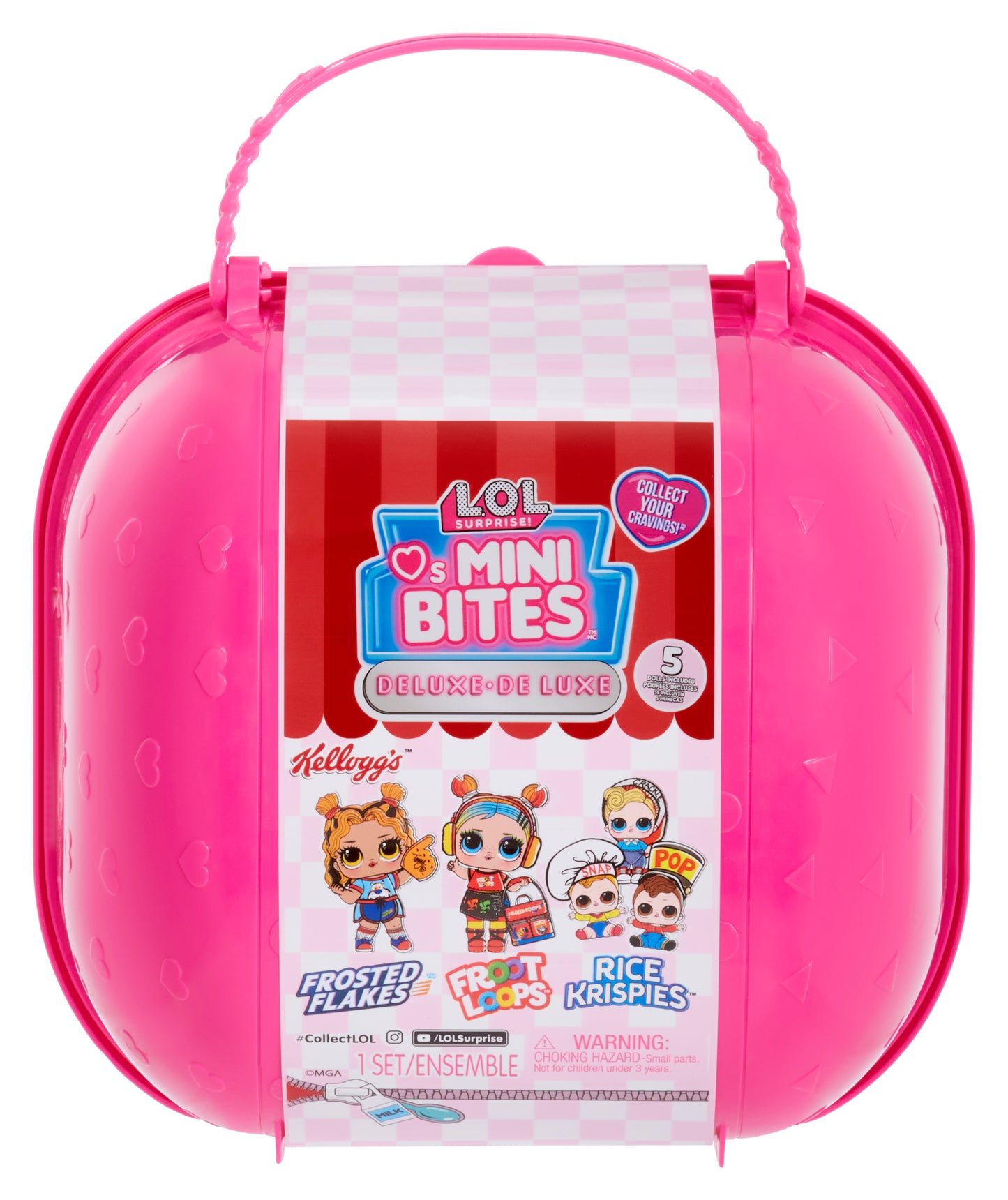 L.O.L. Surprise Loves Mini Sweets S3 Deluxe- Kellogg's