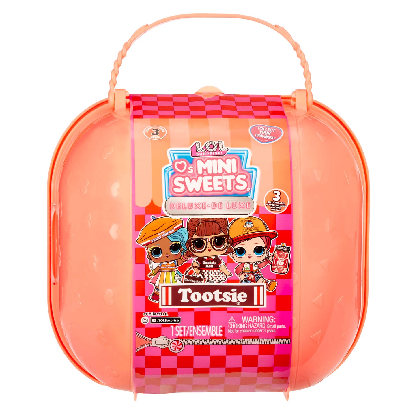 L.O.L. Surprise! Loves Mini Sweets S3 Deluxe Tootsie Series 3 with 3 Dolls