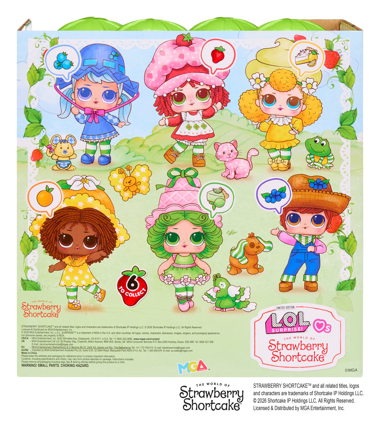 L.O.L. Surprise Loves Strawberry Shortcake Tots Asst in PDQ