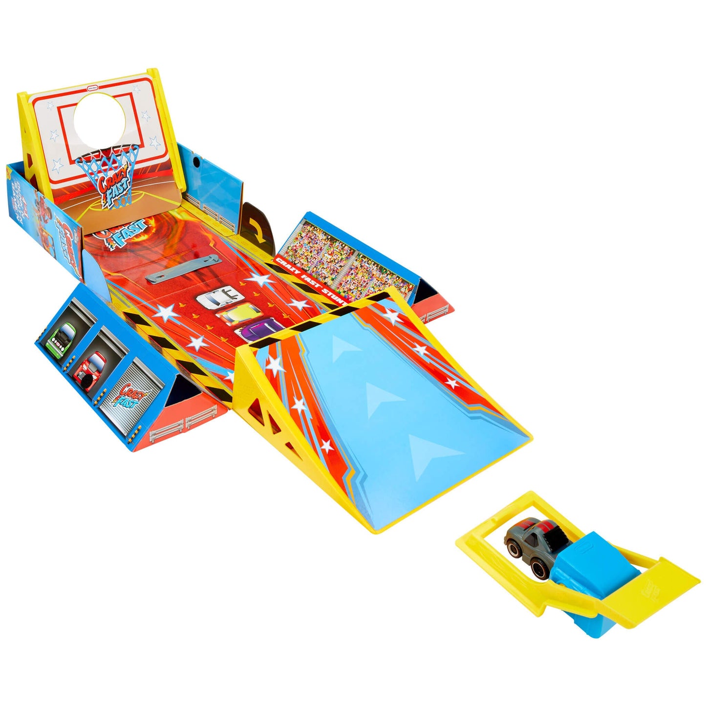 Little Tikes Crazy Fast™ 4-in-1 Dunk’n, Stunt’n, Game’n Set