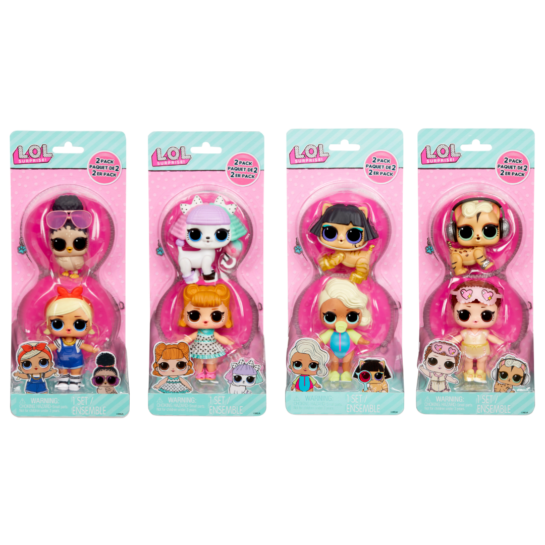 L.O.L Surprise OPP Tot + Pet 2-Pack Assortment