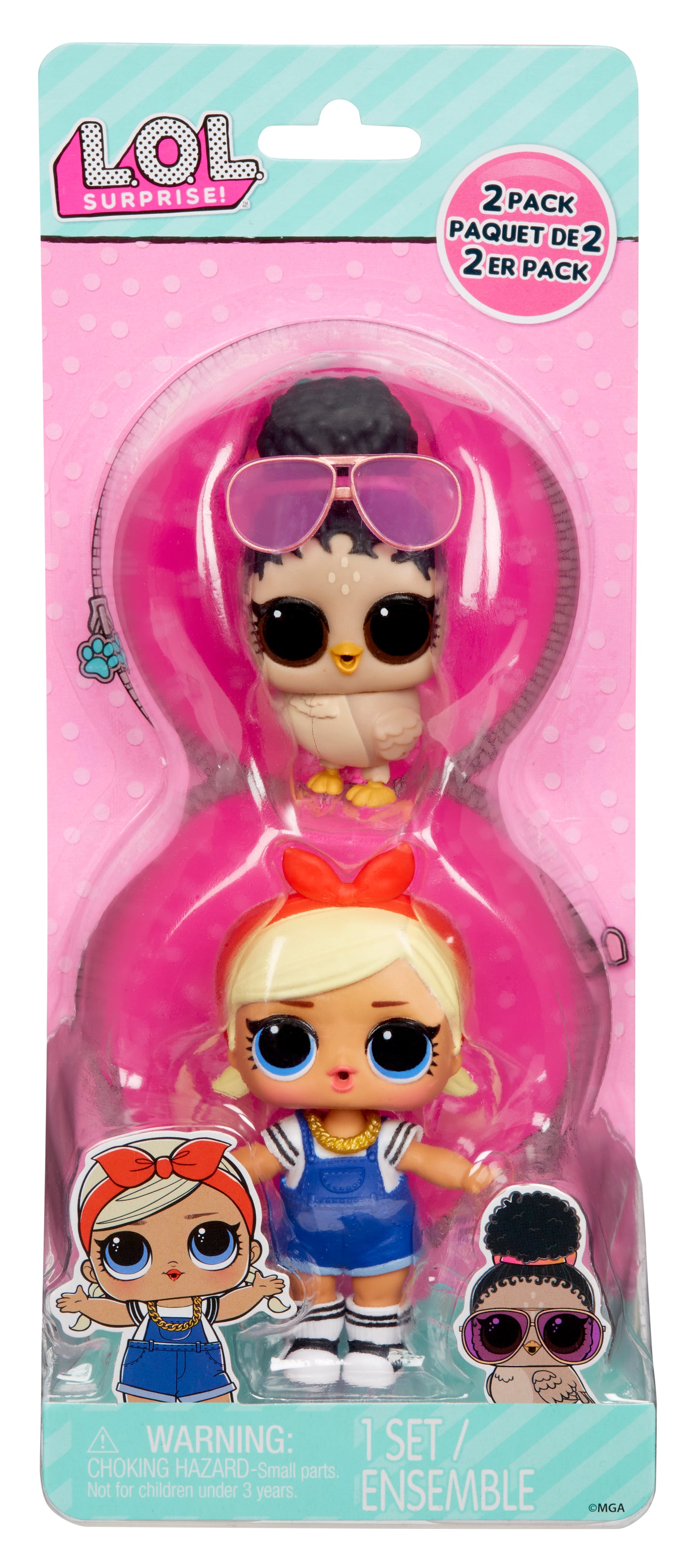 L.O.L Surprise OPP Tot + Pet 2-Pack Assortment