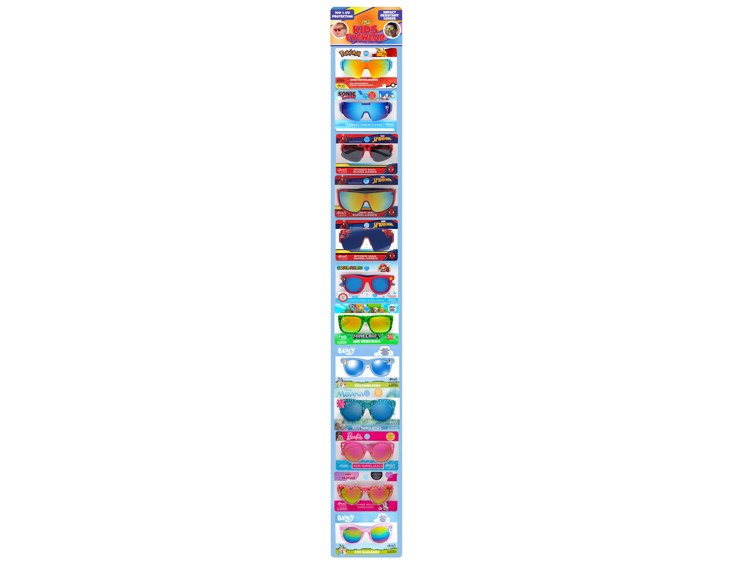 Kids Arkaid Pegged ClipStrip - 12 pegs