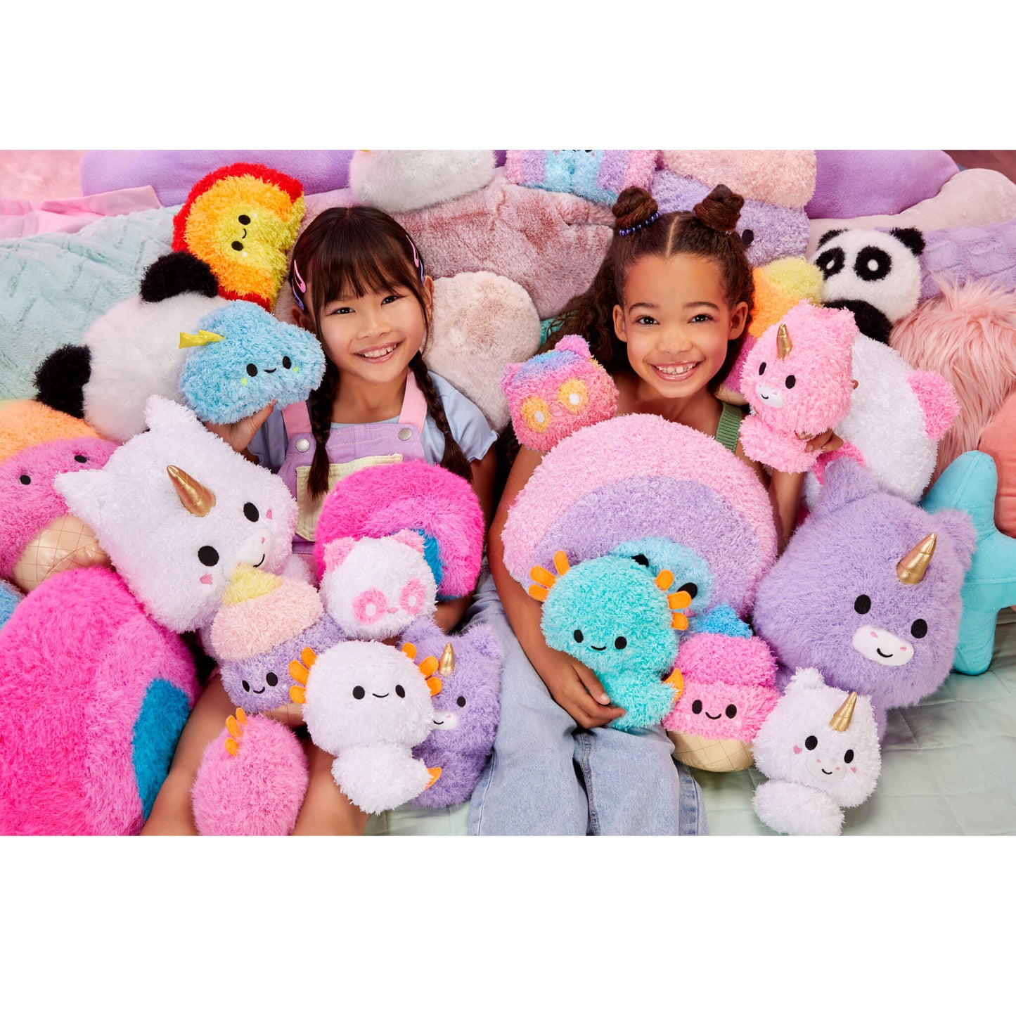 Fluffie Stuffiez Small Sensory Plush Asst in 36" PDQ