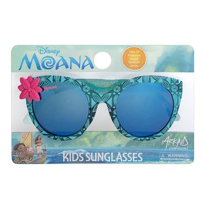 Officially Licensed Kids Arkaid Disney Moana Blue Glitter Cateye