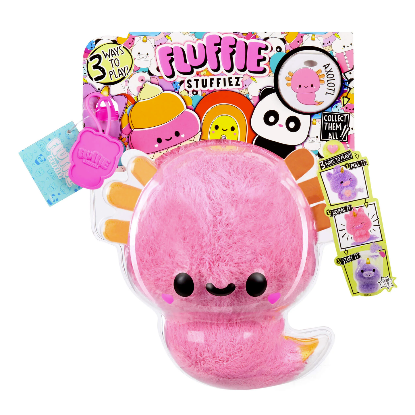Fluffie Stuffiez Small Plush Asst in 18" PDQ - Assortment 1