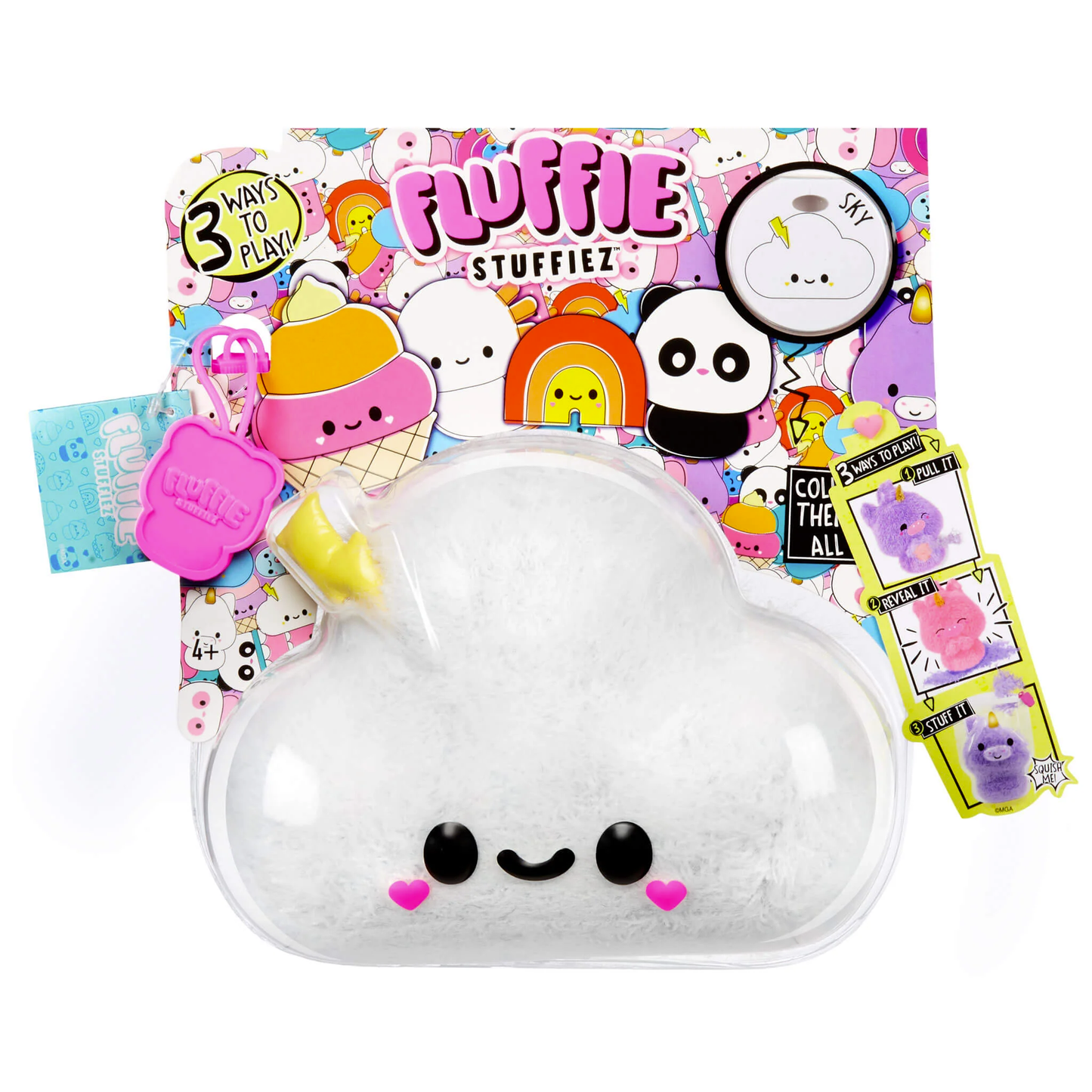 Fluffie Stuffiez Small Plush Asst in 18" PDQ - Assortment 1