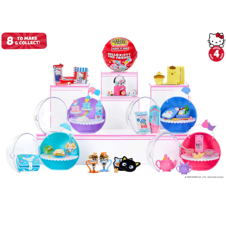 MGA's Miniverse - Make It Mini SANRIO Hello Kitty Series 4 in PDQ