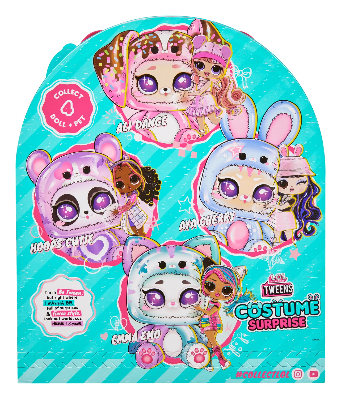 L.O.L. Surprise Tweens Costume Surprise - Hoops Cutie
