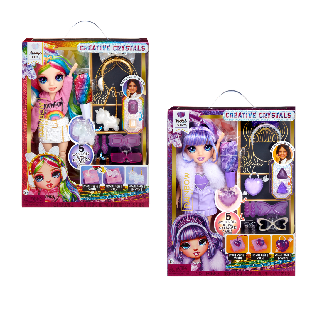 Rainbow Crystal Fashion Dolls Asst 2