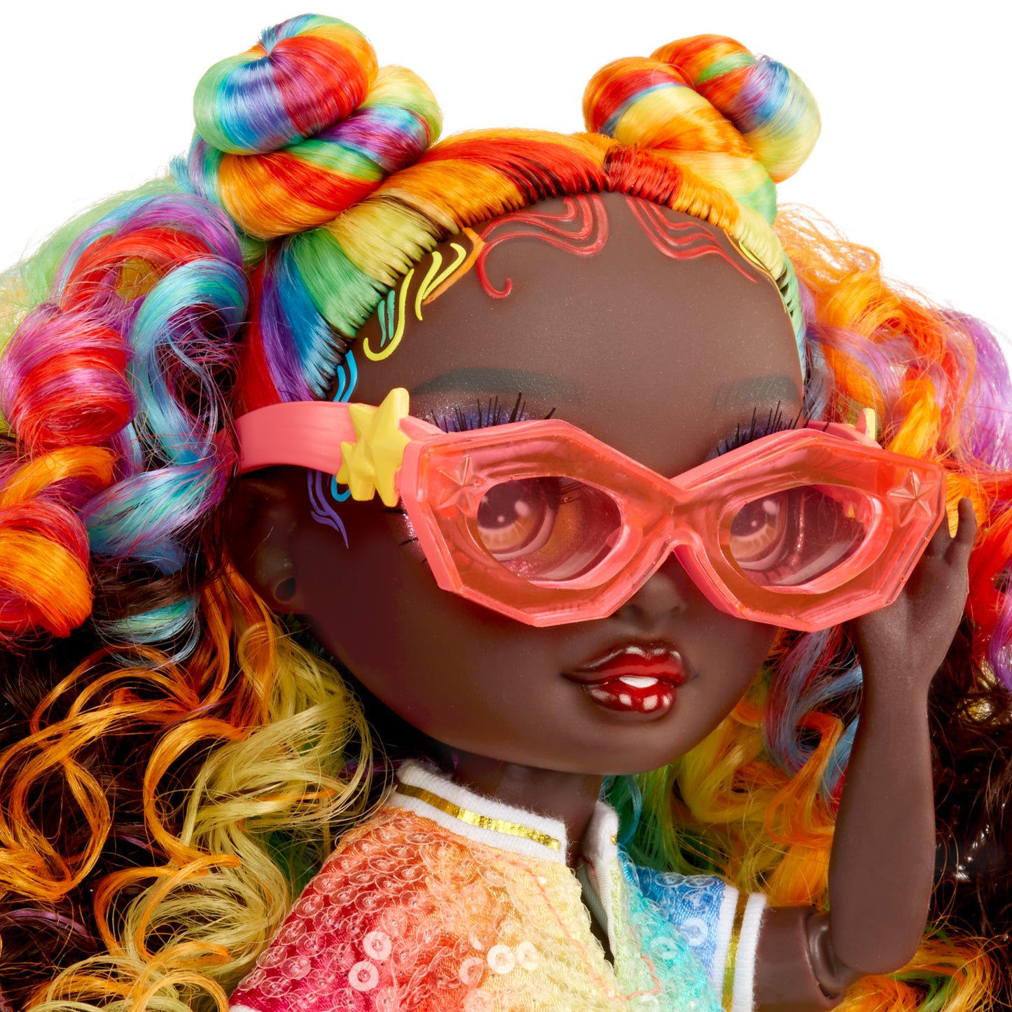 Rainbow Crystal Fashion Doll- Rainbow