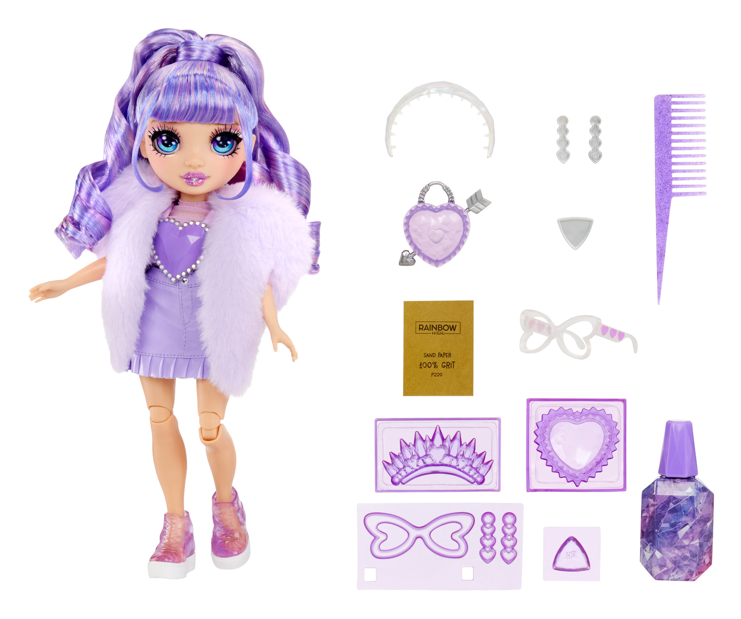 Rainbow Crystal Fashion Dolls Asst 2