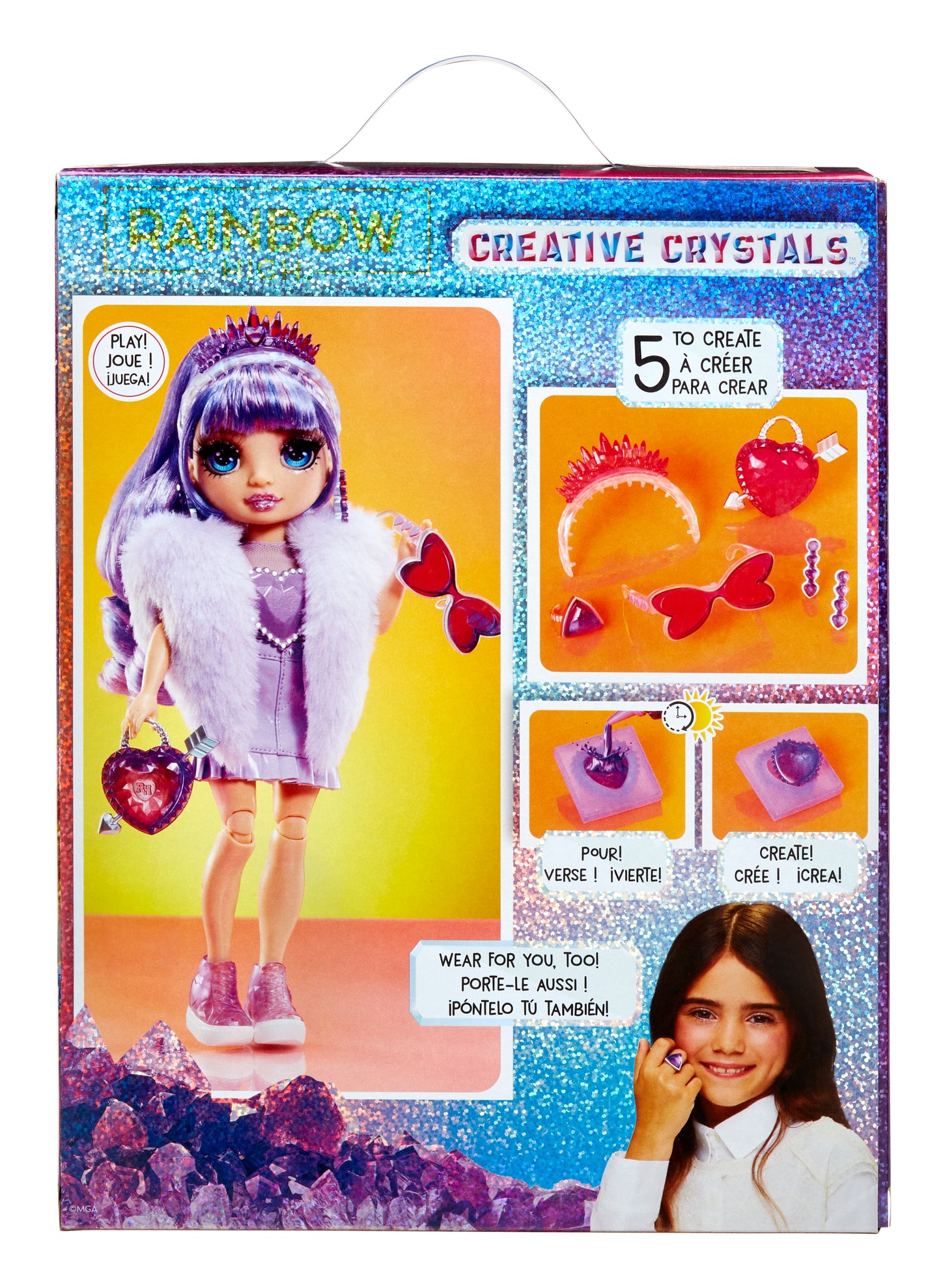 Rainbow Crystal Fashion Dolls Asst 2