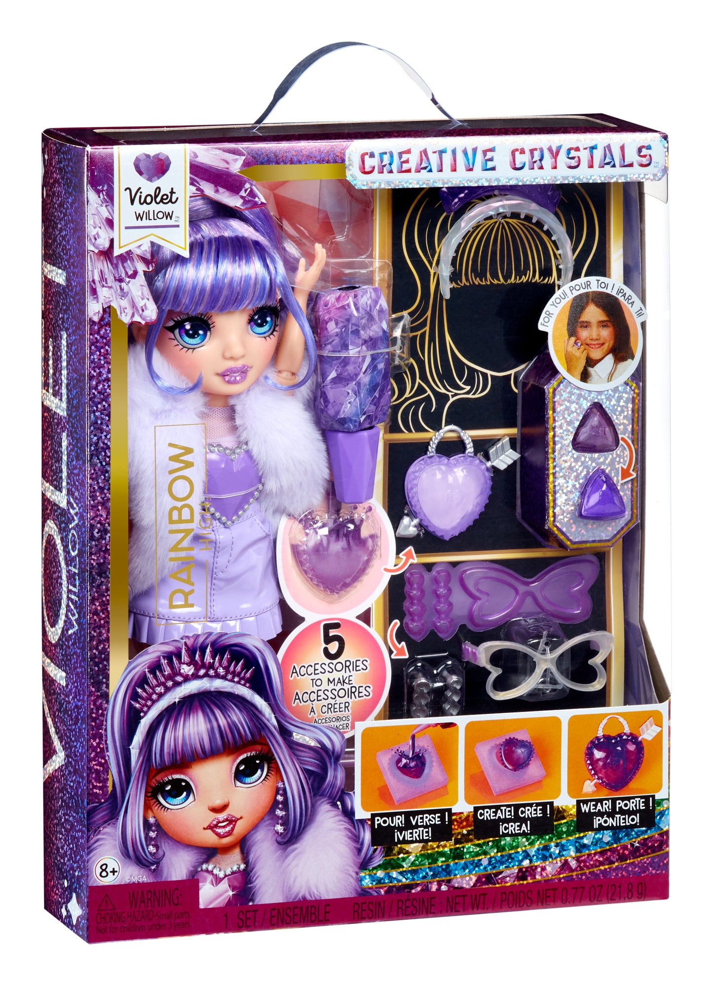 Rainbow Crystal Fashion Dolls Asst 2