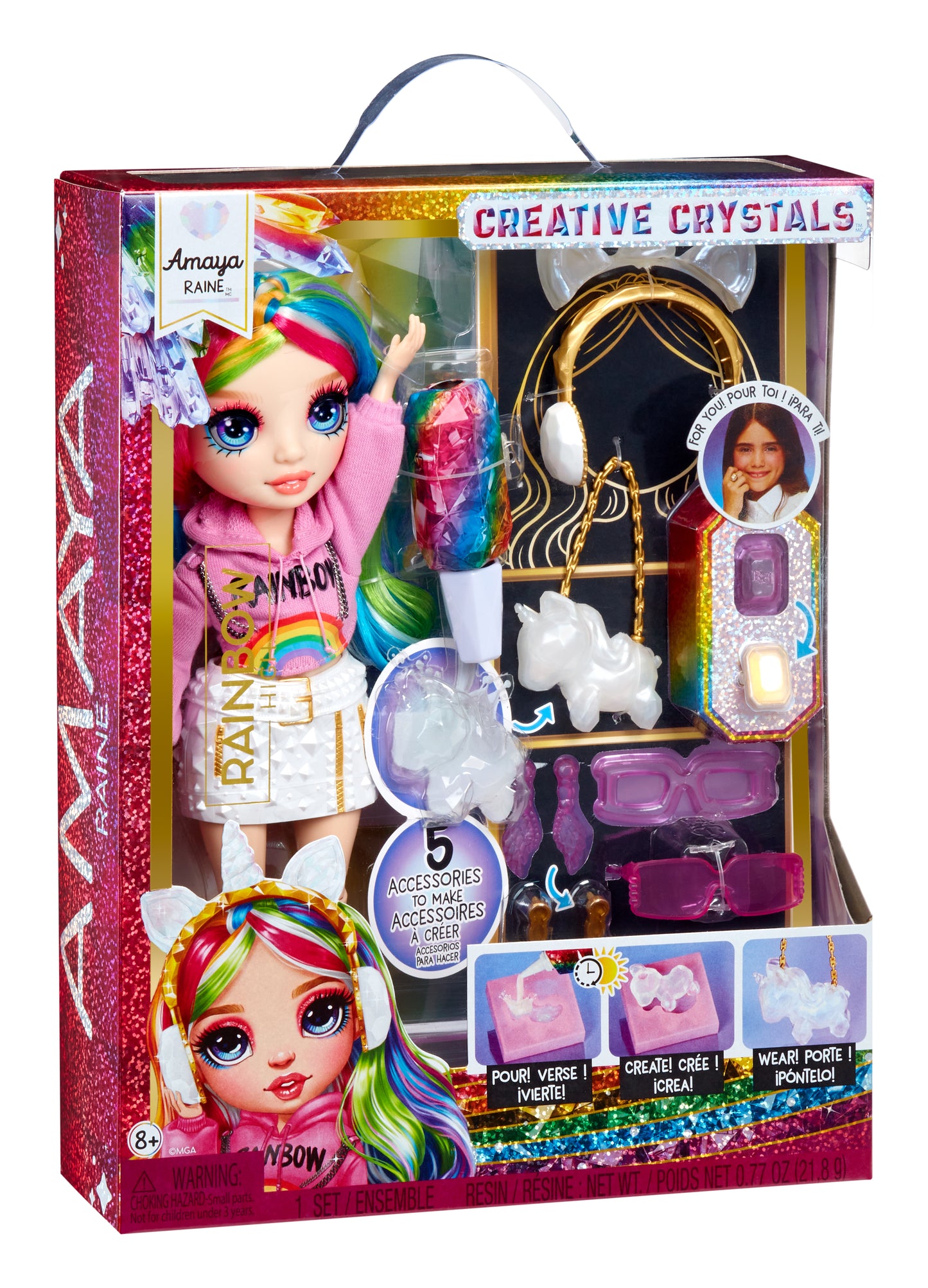 Rainbow Crystal Fashion Dolls Asst 2