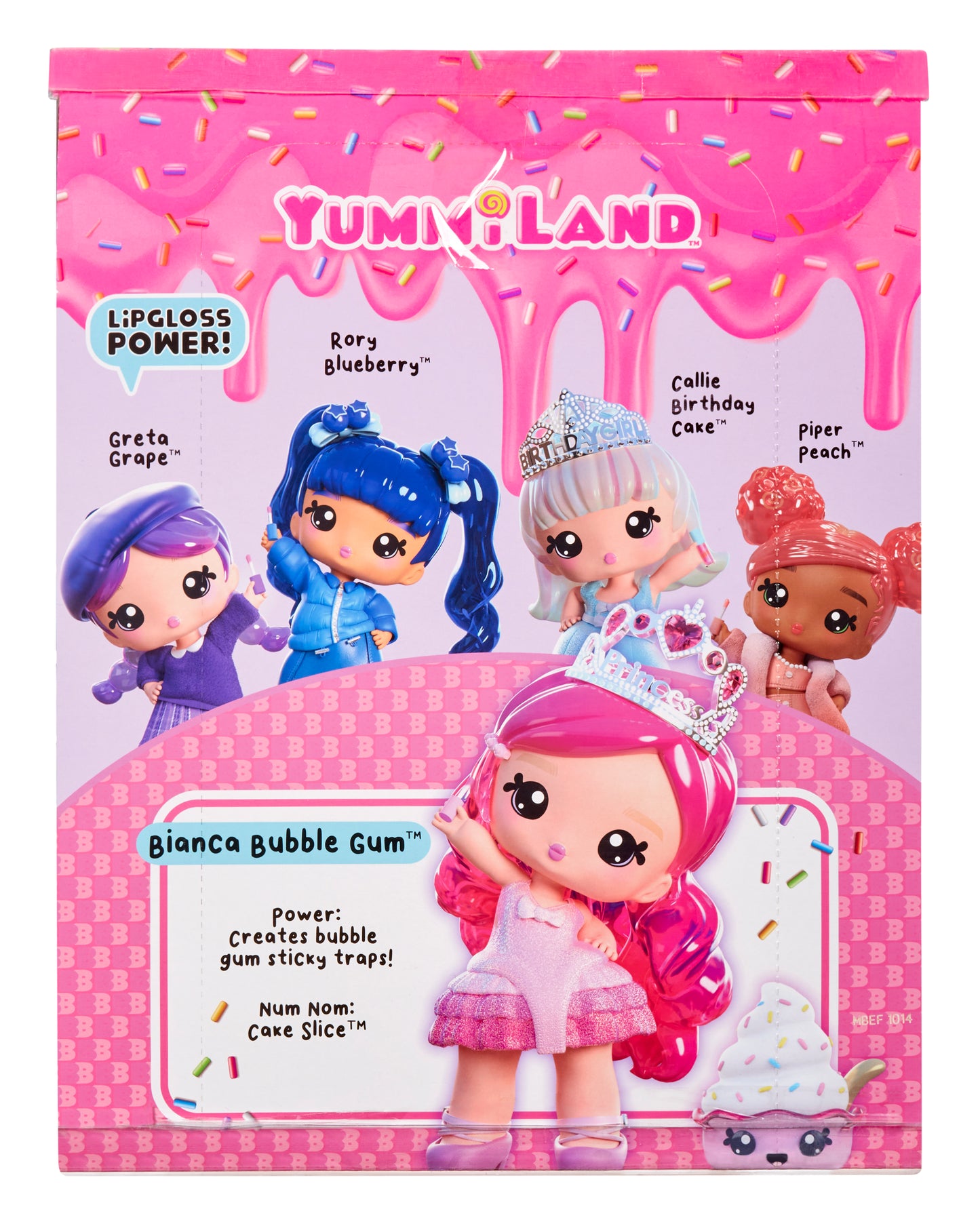 Yummiland Large Doll + Lipgloss Pet Asst Wave 1