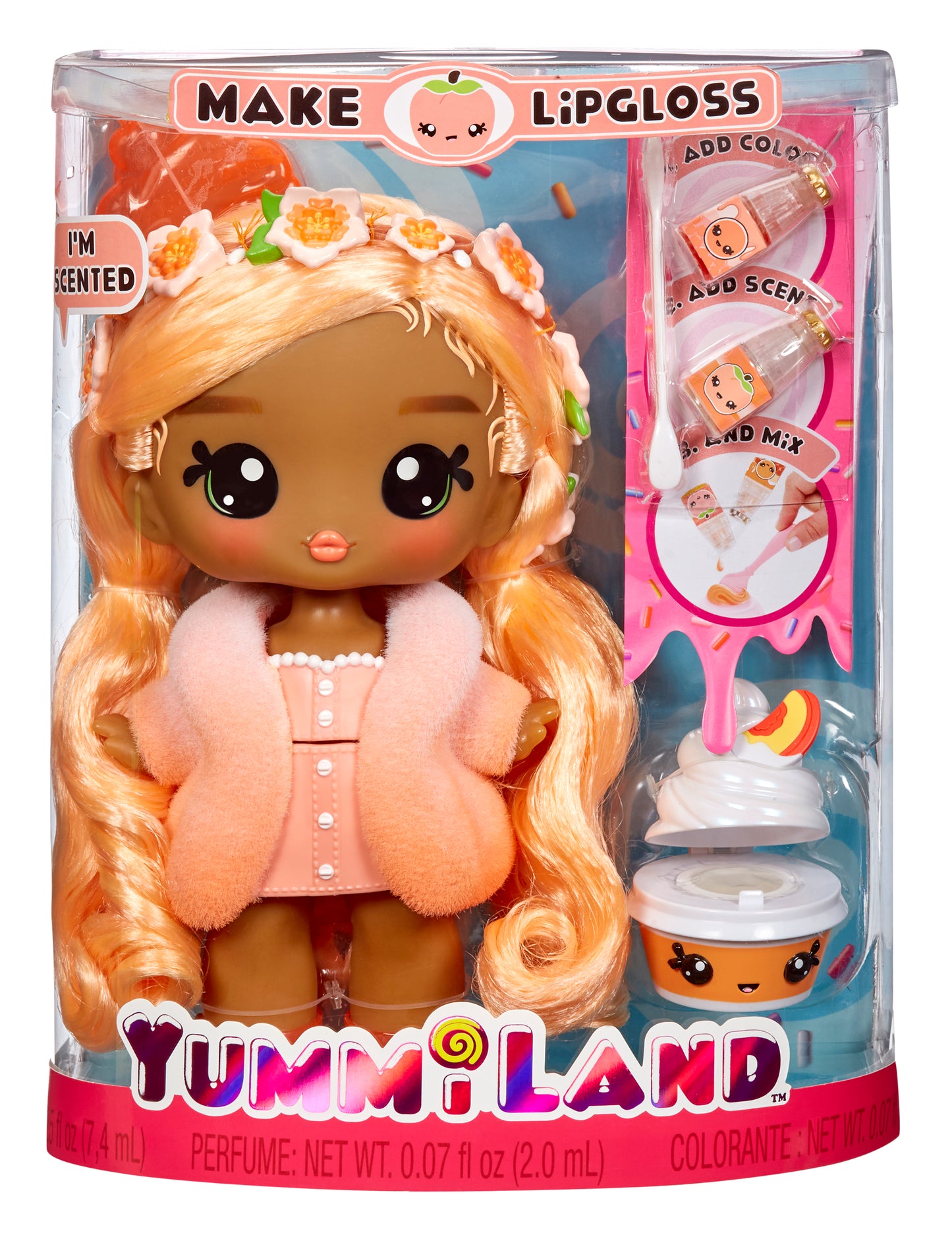 Yummiland Large Doll + Lipgloss Pet Asst Wave 1