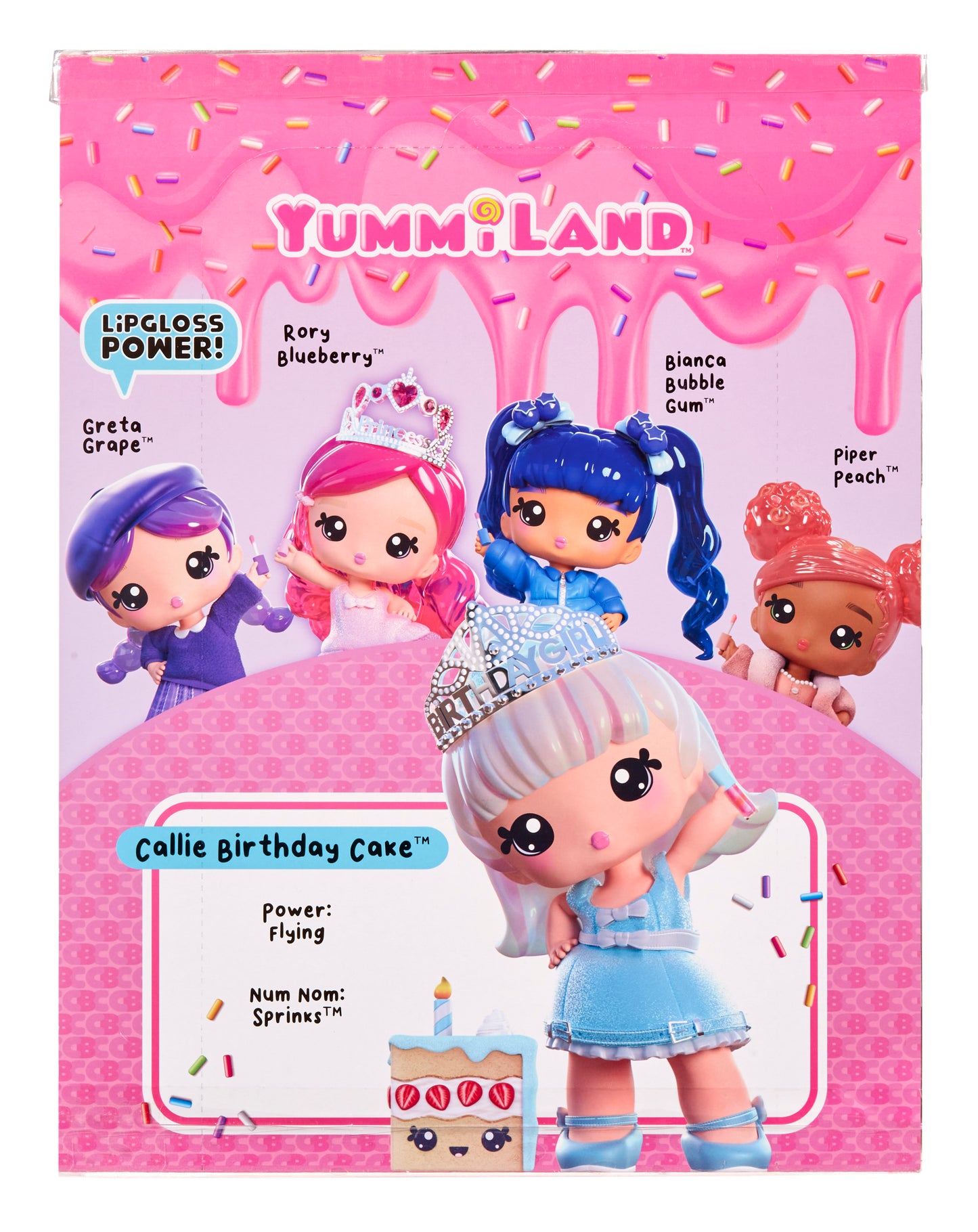 Yummiland Large Doll + Lipgloss Pet Asst Wave 1