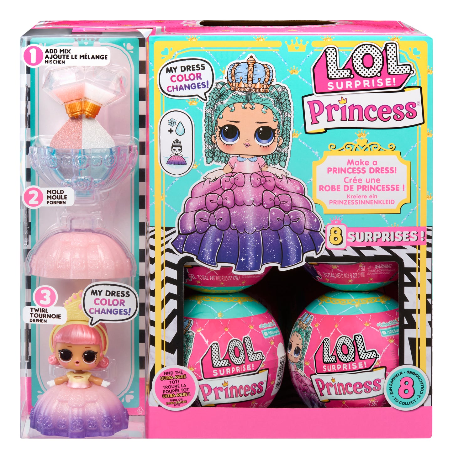 L.O.L. Surprise Princess  Tots Asst in PDQ
