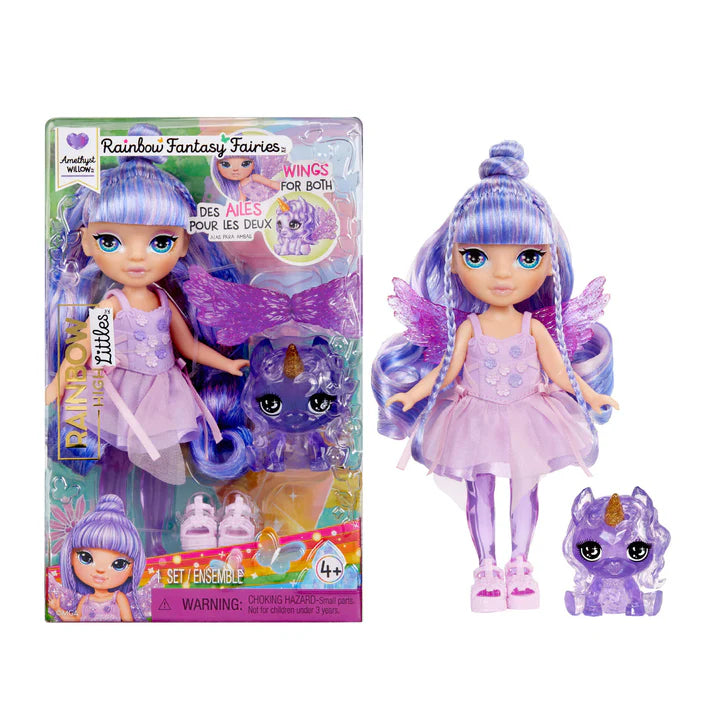 Rainbow High Littles Rainbow Fantasy Fairies Dolls Asst in PDQ- 6 char