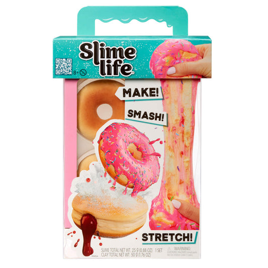 Slime Life Donuts - Pink Icing Round & Jelly Filled