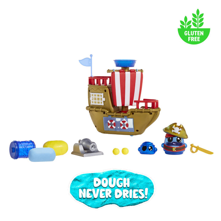 DohKins Pirate Ship Playset