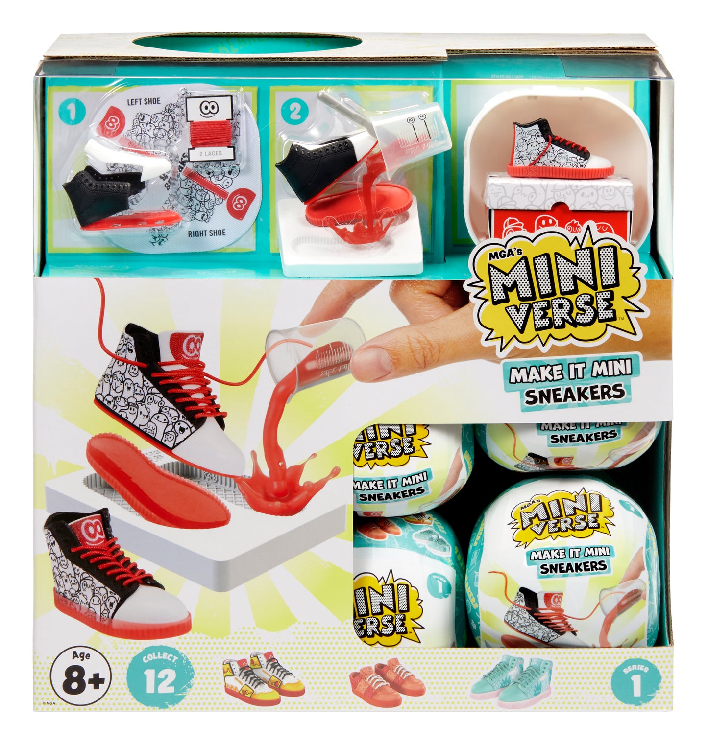 MGA's Miniverse - Make It Mini Sneakers in PDQ