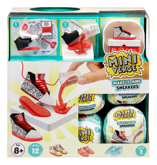 MGA's Miniverse - Make It Mini Sneakers in PDQ