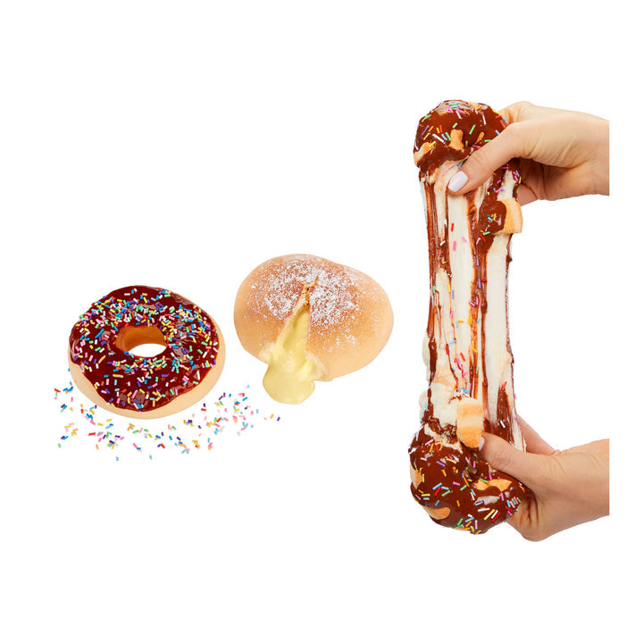Slime Life Donuts - Choco Icing Round & Cream Filled