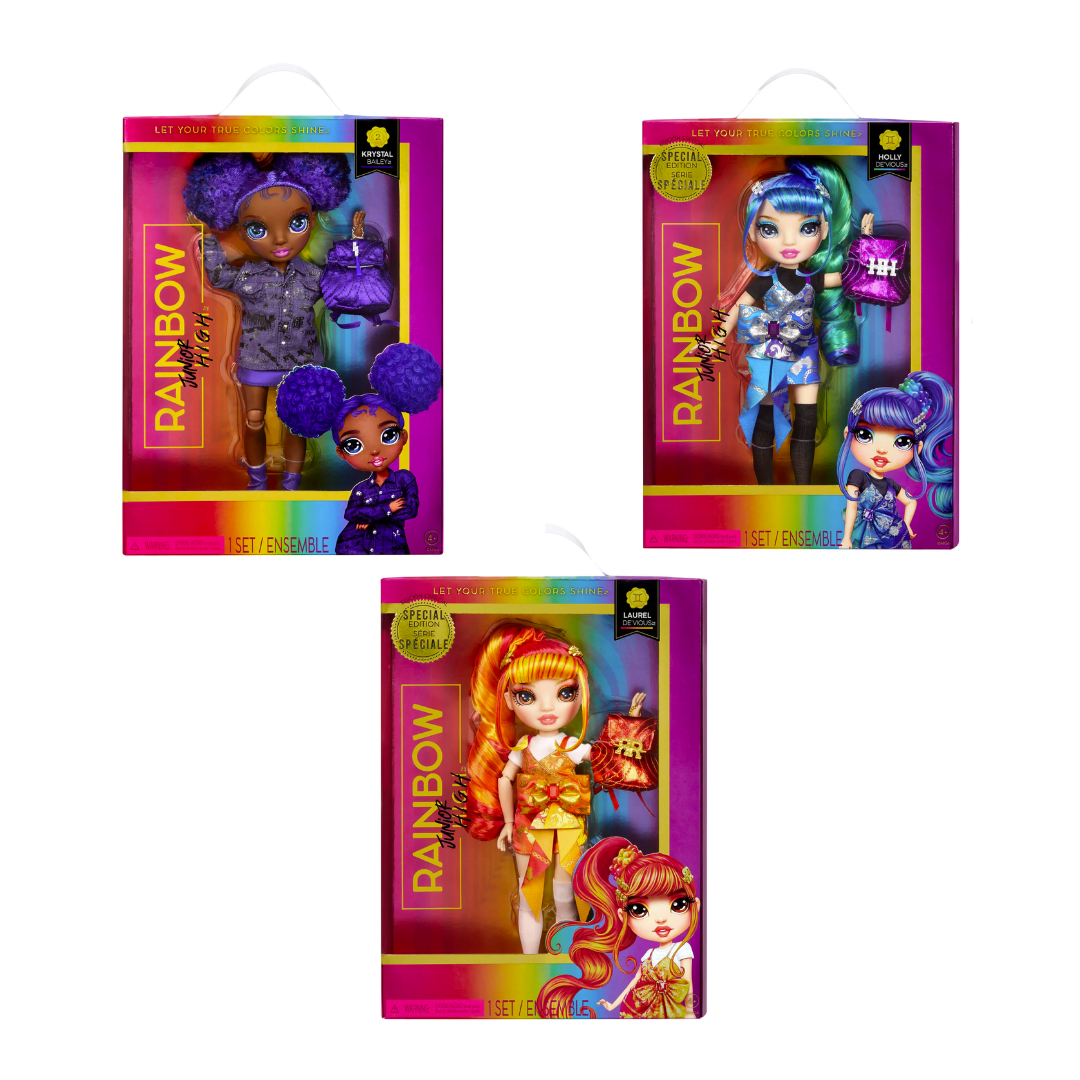 Rainbow High Junior High Special Edition Doll Asst 2 Wave 1
