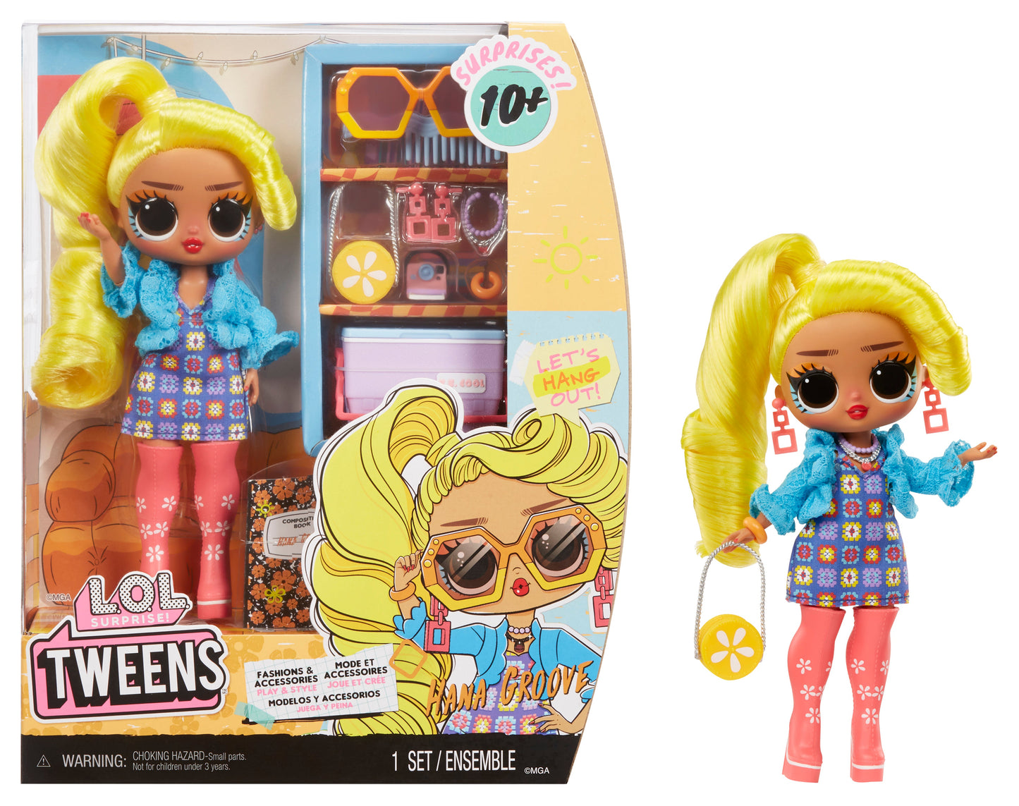 L.O.L. Surprise Tweens Yellow & Pink Doll Asst